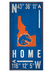 Boise State Broncos Coordinate 6x12 Sign