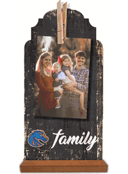 Boise State Broncos Family Clothespin 6x12