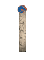 Boise State Broncos Growth Chart Sign 6x36