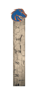 Boise State Broncos Growth Chart Sign 6x36