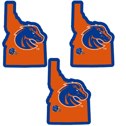 Boise State Broncos Home State Decal, 3pk