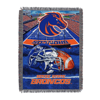 Boise State Broncos Homefield Advantage Tapestry Throw Wall Hanging