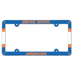 Boise State Broncos License Plate Frame - Full Color