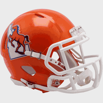 Boise State Broncos NCAA Mini Speed Football Helmet Orange