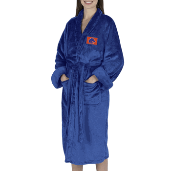 Boise State Broncos NCAA Team Pride Silk Touch Robe Small/Medium