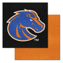Boise State Broncos Orange & Black Team Carpet Tiles - 45 Sq Ft.