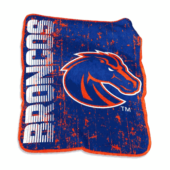 Boise State Broncos Raschel Throw