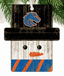 Boise State Broncos Snowman Ornament