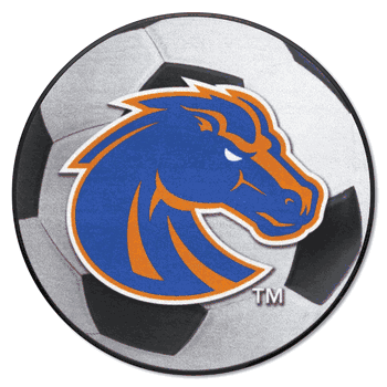 Boise State Broncos Soccer Ball Rug - 27in. Diameter