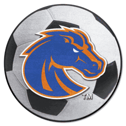 Boise State Broncos Soccer Ball Rug - 27in. Diameter