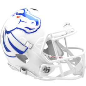 Boise State Broncos Speed Replica Full Size Football Helmet White