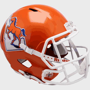 Boise State Broncos Speed Replica Full Size Football Helmet Orange