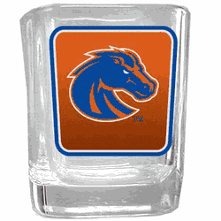 Boise State Broncos Square Glass Shot Glass