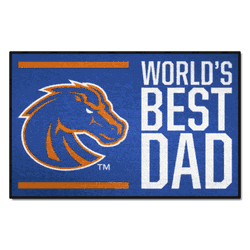 Boise State Broncos Starter Mat Accent Rug - 19in. x 30in. World's Best Dad Starter Mat