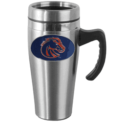 Boise State Broncos Steel Travel Mug w/Handle