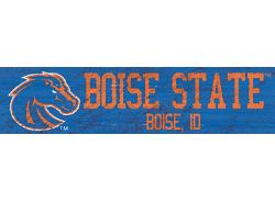 Boise State Broncos Team Name Sign