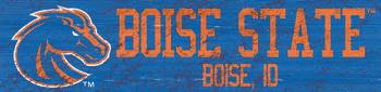 Boise State Broncos Team Name Sign