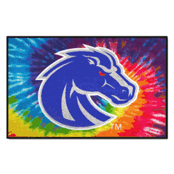 Boise State Broncos Tie Dye Starter Mat Accent Rug - 19in. x 30in.