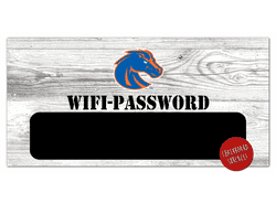 Boise State Broncos Wifi Password 6x12 Sign