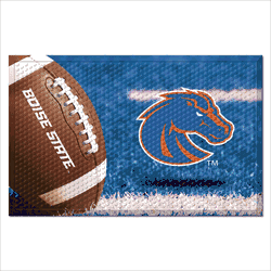 Boise State Rubber Scraper Door Mat