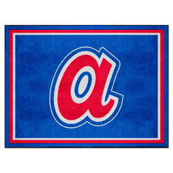 Boston Braves 8ft. x 10 ft. Plush Area Rug - Retro Collection