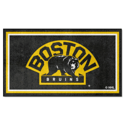 Boston Bruins 3ft. x 5ft. Plush Area Rug
