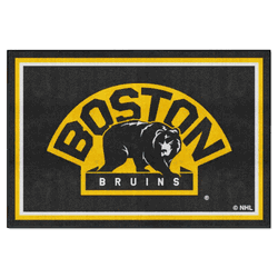 Boston Bruins 5ft. x 8 ft. Plush Area Rug