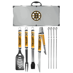 Boston Bruins 8 pc Logo BBQ Set