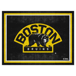 Boston Bruins 8ft. x 10 ft. Plush Area Rug
