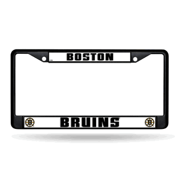 Boston Bruins  Black Chrome Frame with Plastic Inserts 12