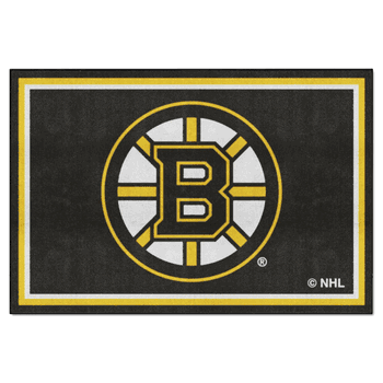 Boston Bruins Bruins 5ft. x 8 ft. Plush Area Rug