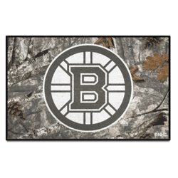 Boston Bruins Camo Starter Mat Accent Rug - 19in. x 30in.
