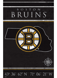 Boston Bruins Coordinates 17x26