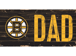 Boston Bruins DAD 6x12 Sign