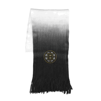 Boston Bruins Dip Dye Scarf Black