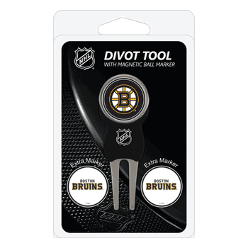 Boston Bruins Divot Tool Pack - Signature tool w/ 3 markers