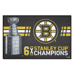 Boston Bruins Dynasty Starter Mat Accent Rug - 19in. x 30in.