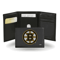 Boston Bruins  Embroidered Tri-fold Wallet