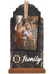 Boston Bruins Family Clothespin 6x12