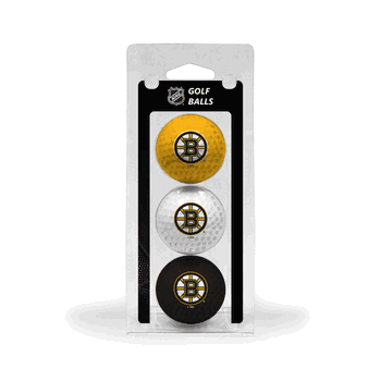 Boston Bruins Golf Balls - 3 Pack