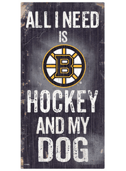 Boston Bruins Hockey and My Dog Sign