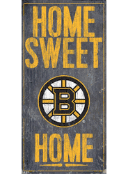 Boston Bruins Home Home Sweet Home 6x12