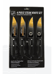 Boston Bruins Knife Set - Steak - 4 Pack