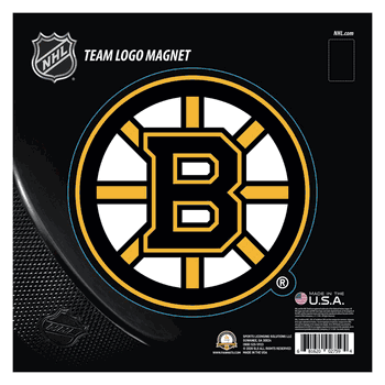 Boston Bruins Large Team Logo Magnet 10