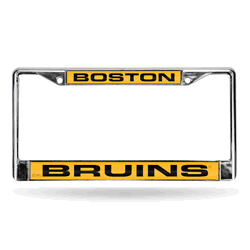 Boston Bruins Laser Chrome Frame
