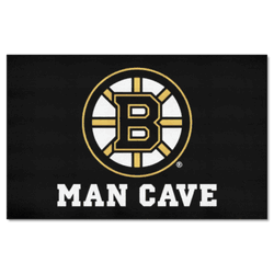 Boston Bruins Man Cave Ulti-Mat Rug - 5ft. x 8ft.