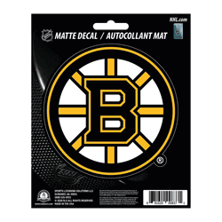 Boston Bruins Matte Decal Sticker
