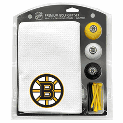 Boston Bruins Microfiber Towel Gift Set - 16 x 40 (White)
