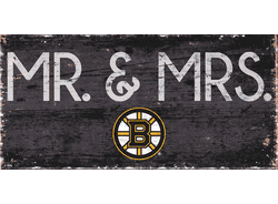 Boston Bruins Mr. & Mrs. Sign