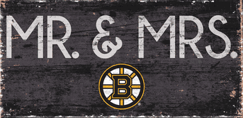 Boston Bruins Mr. & Mrs. Sign